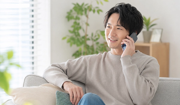 会う前に通話を挟む